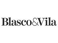 Logotipo de Blasco & Vila - Especialistas en muebles de diseño para espacios contract